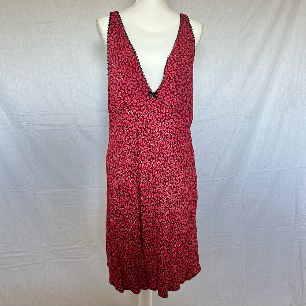 Wild Fable Red and Black Mini Dress